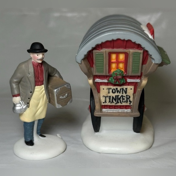Department 56 Other - Department 56 Heritage Village Collection Town Tinker Set of 2 pieces 58464